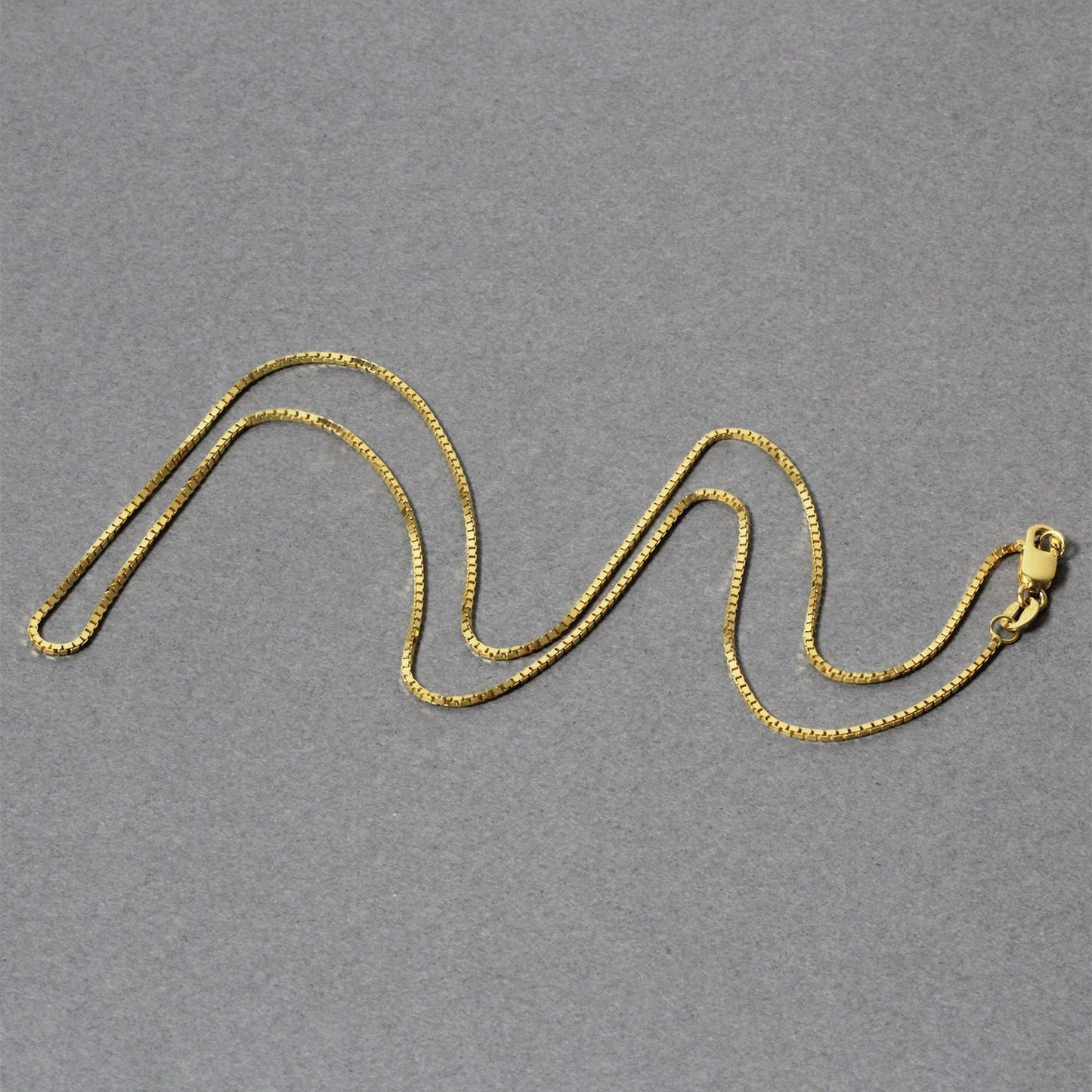 10k Yellow Gold Classic Box Chain (0.94 mm)