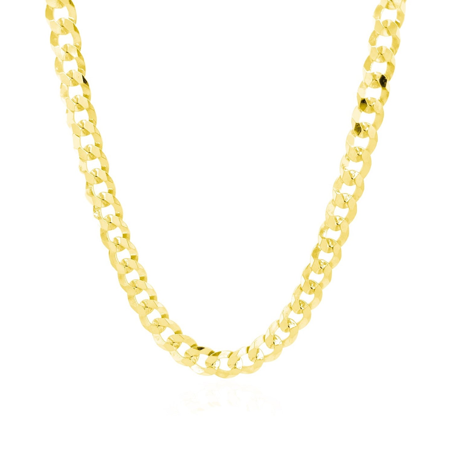 10k Yellow Gold Curb Chain (5.70 mm)